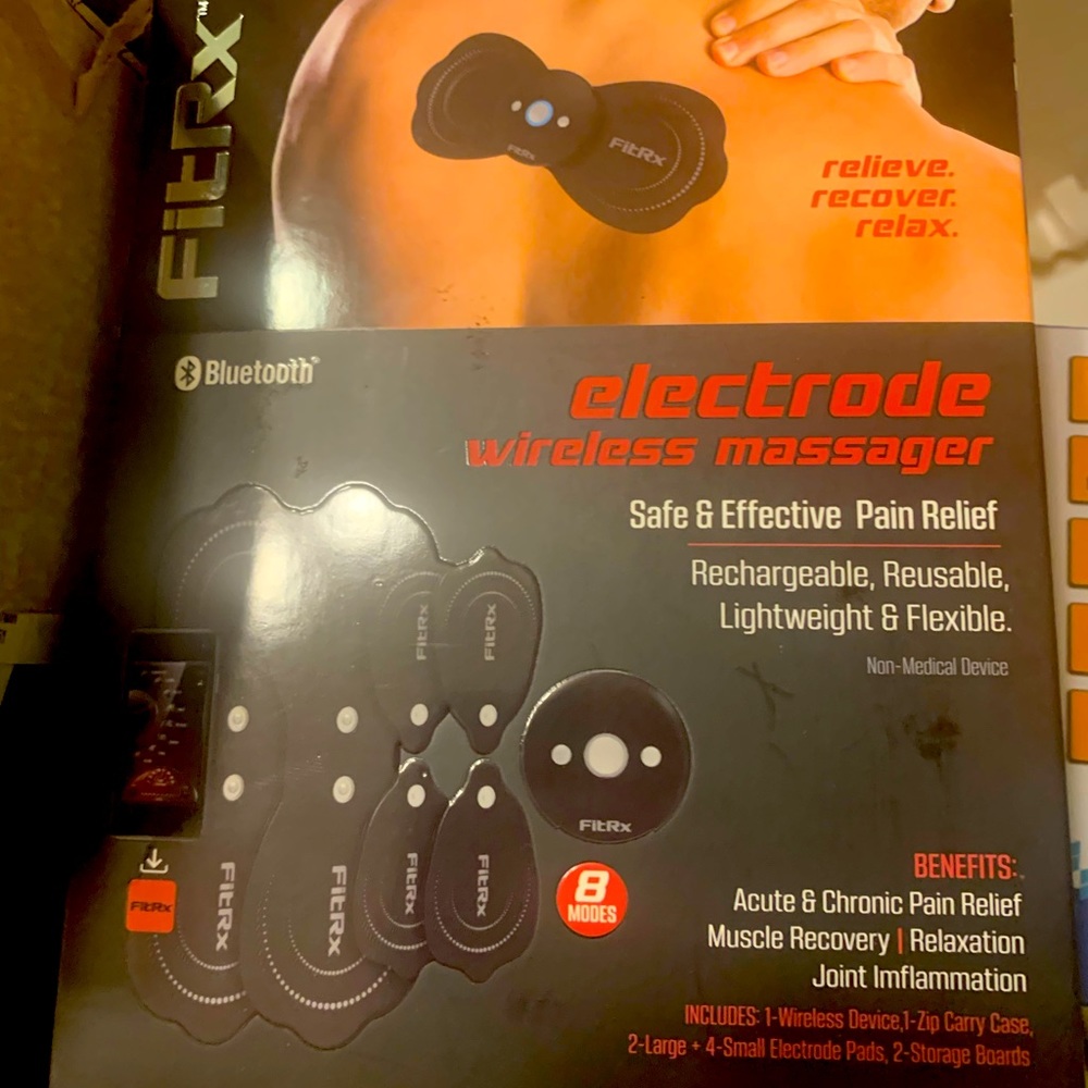FitRX Bluetooth wireless electric massager